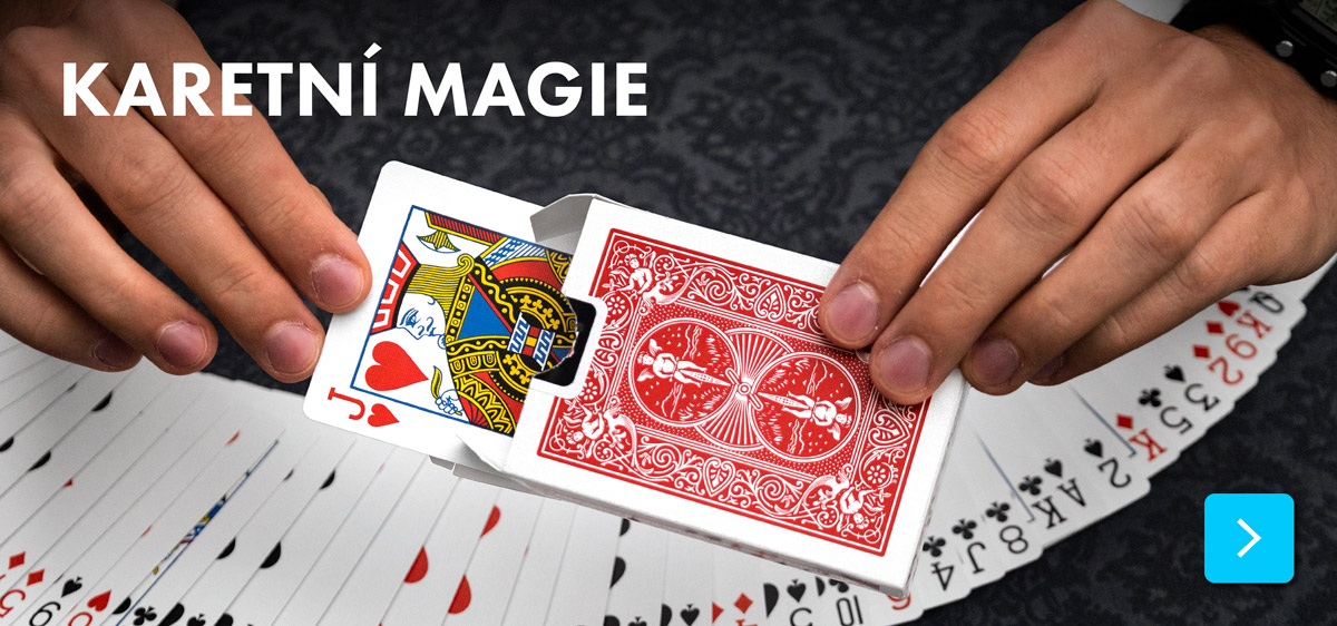 Karetní magie je nejpopulárnějším odvětvím magie na světě. Je až neuvěřitelné, co vše lze dokázat s balíčkem karet.