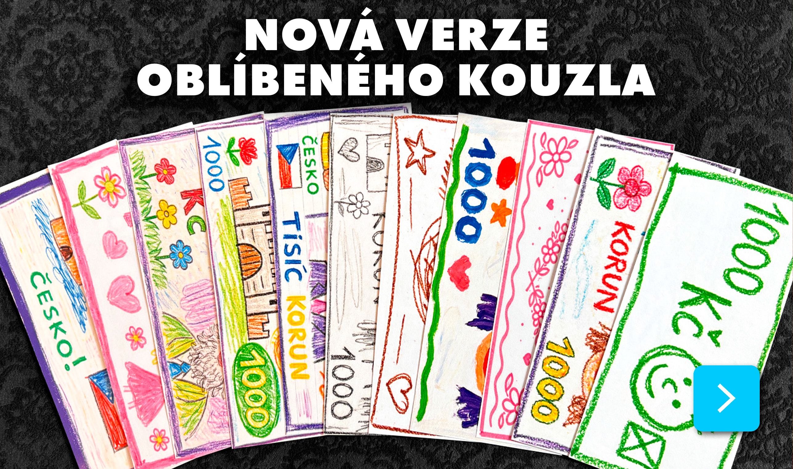 Kouzlo Instant Paper to Money Kids Version