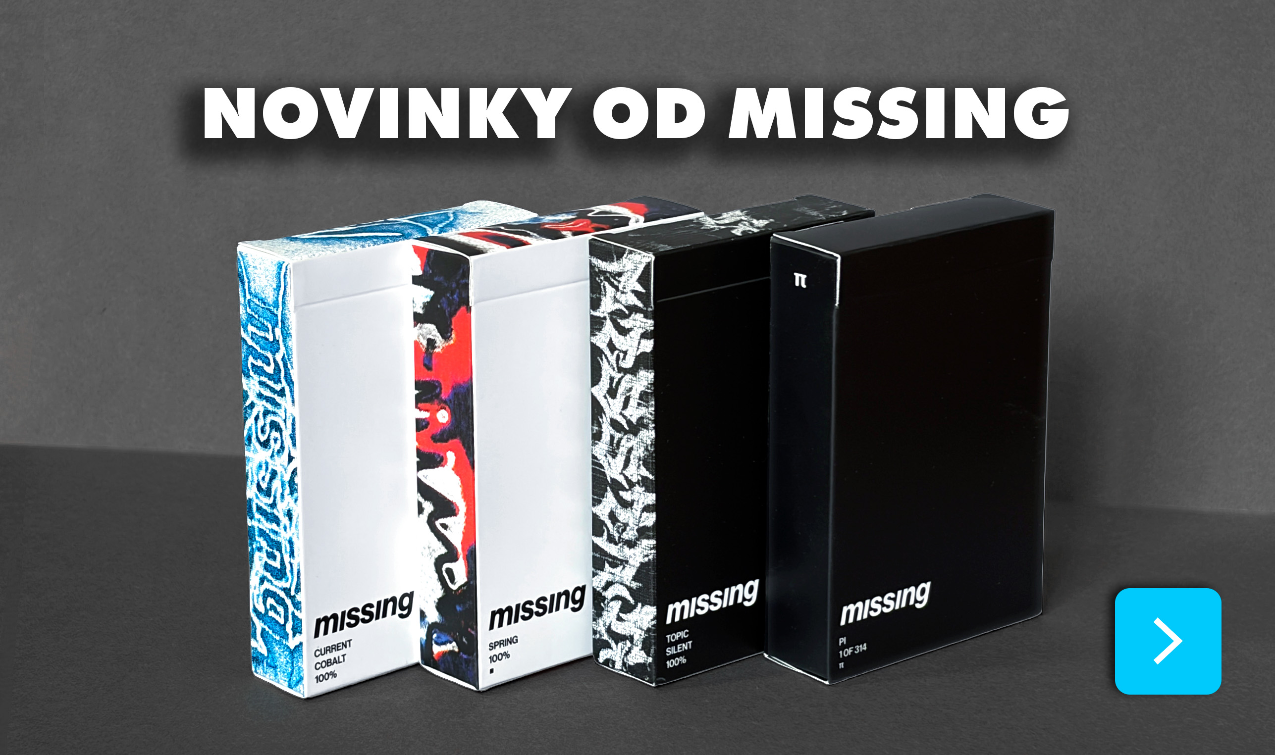 Cardistry karty Missing Playing Cards