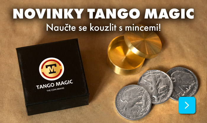 Naučte se kouzlit s mincemi s novinkami od Tango Magic!