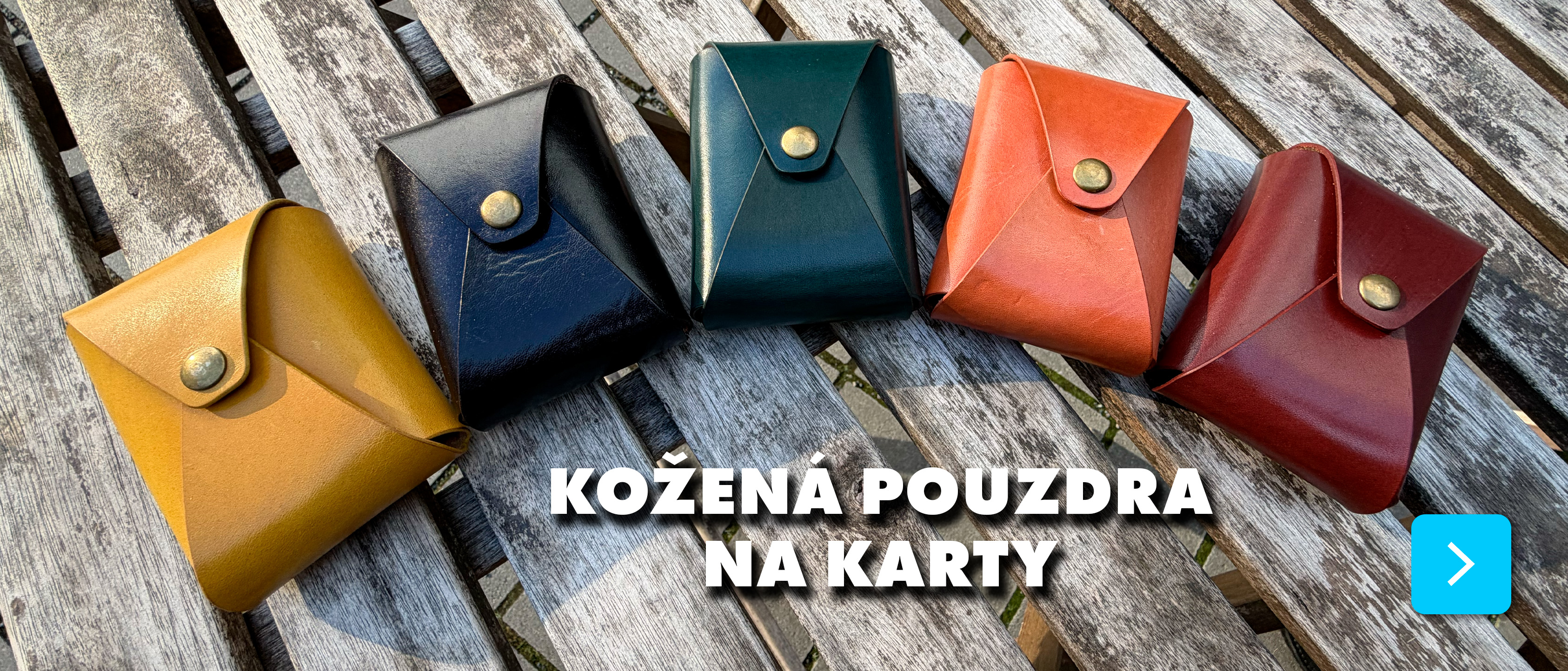 Kožená pouzdra na pokerové karty