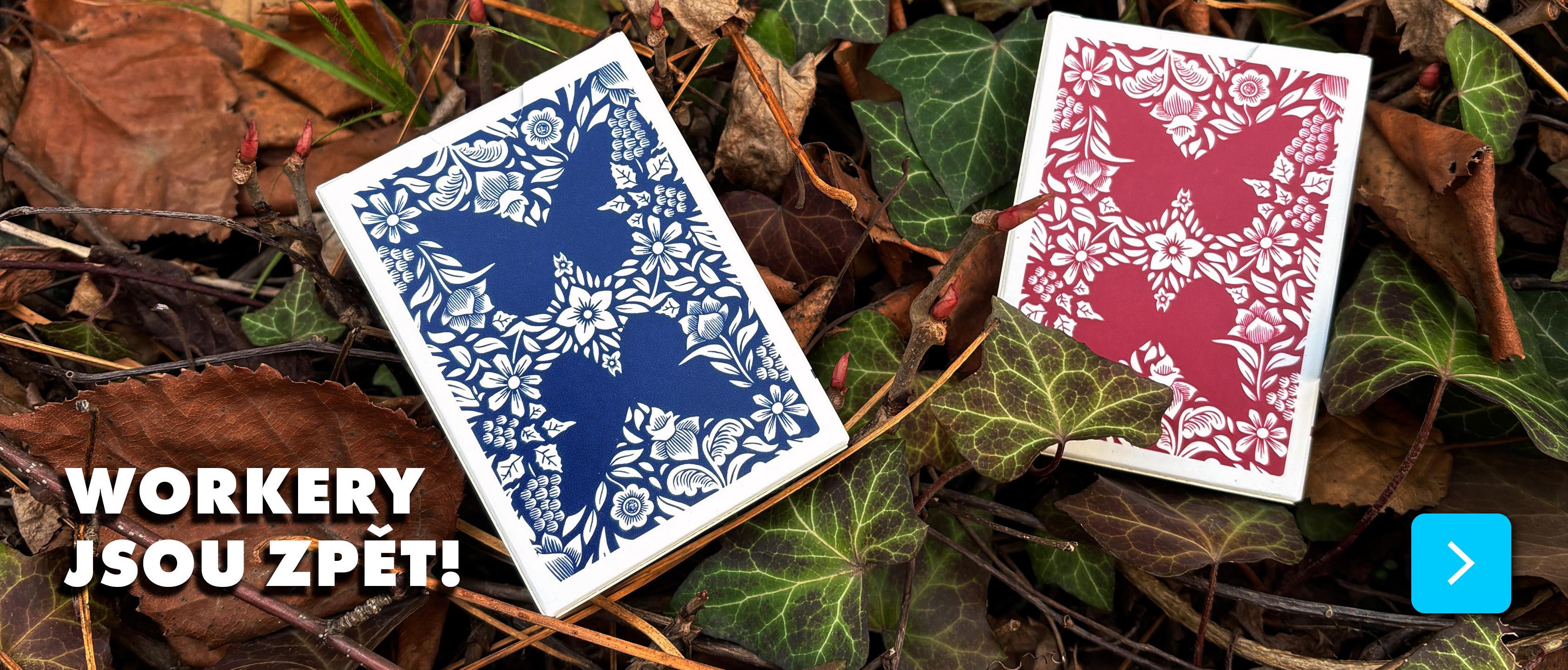 Značené karty Butterfly Playing Cards Workers Edition V2
