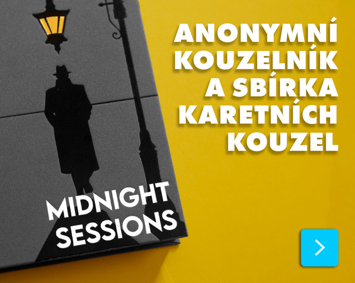 Kniha Midnight Sessions z produkce False Anchors je sbírkou karetních kouzel anonymního kouzelníka, známého jen jako Unnamed Magician.