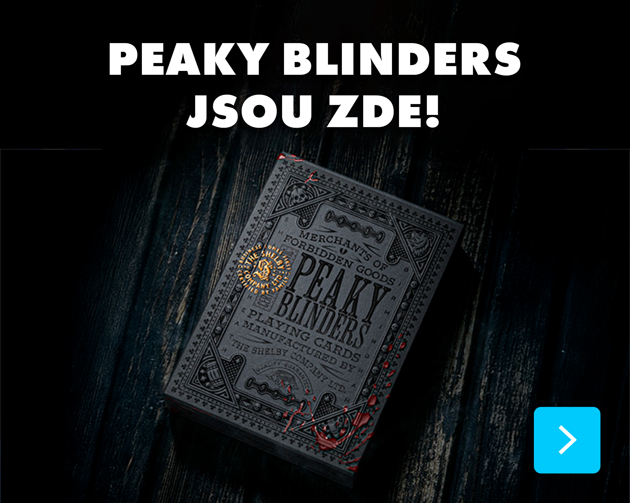 Hrací karty Peaky Blinders Playing Cards od theory11