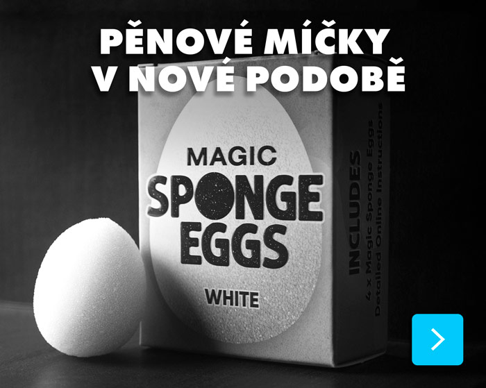 Pěnové míčky dostaly novou podobu. Staly se pěnovými vajíčky! Sada čtyř kusů, včetně výukového videa.