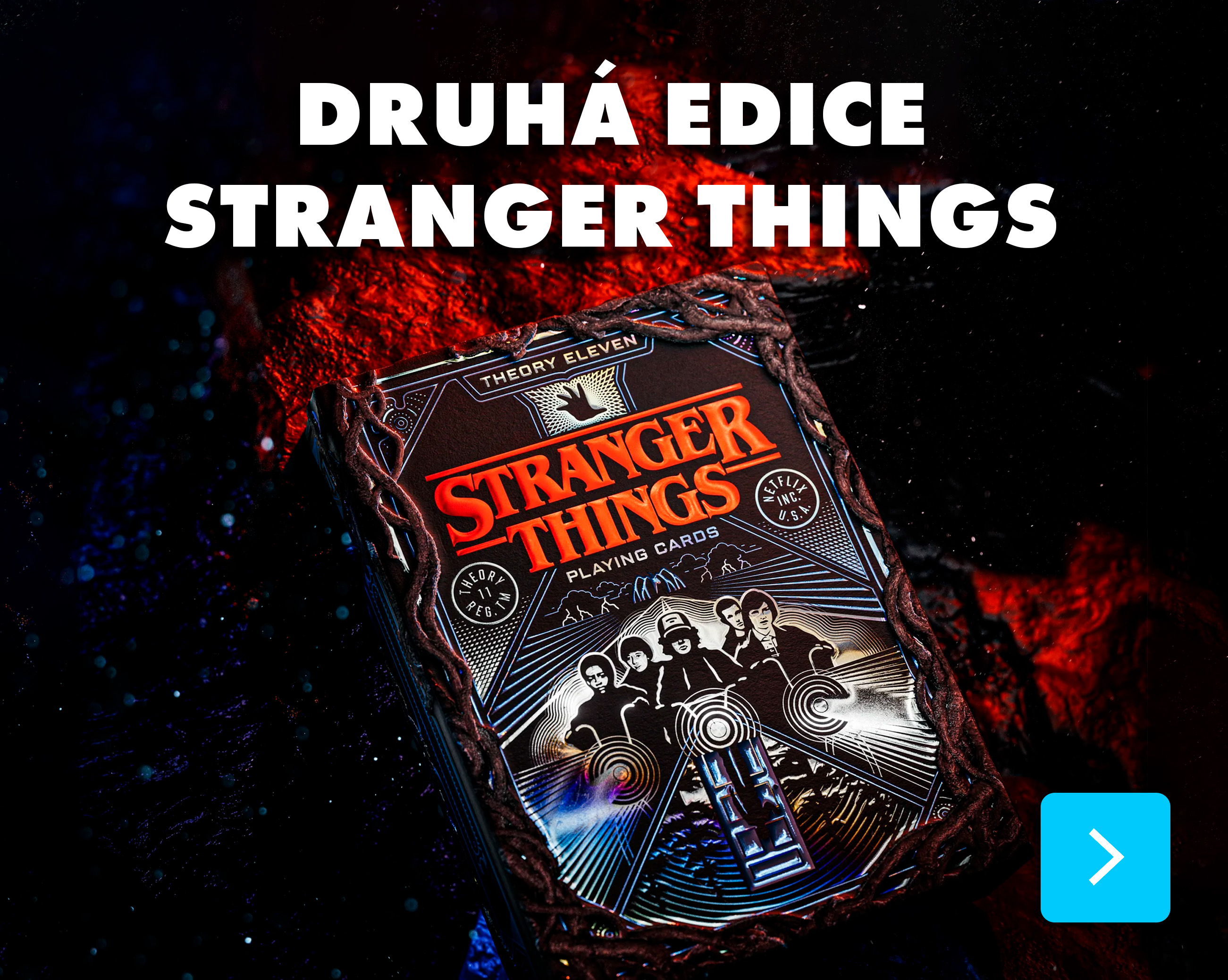 Hrací karty Stranger Things Hive Mind Edition Playing Cards by theory11