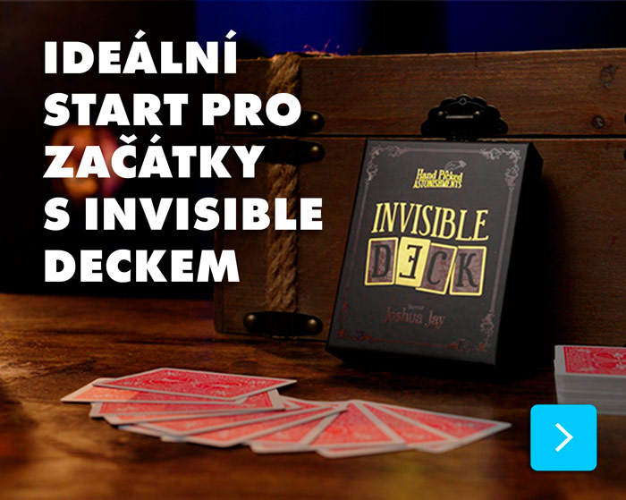 Kouzlo Hand Picked Astonishments Invisible Deck by Joshua Jay
