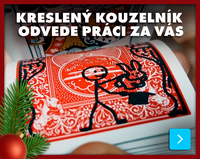Kreslený kouzelník odvede veškerou práci za vás.