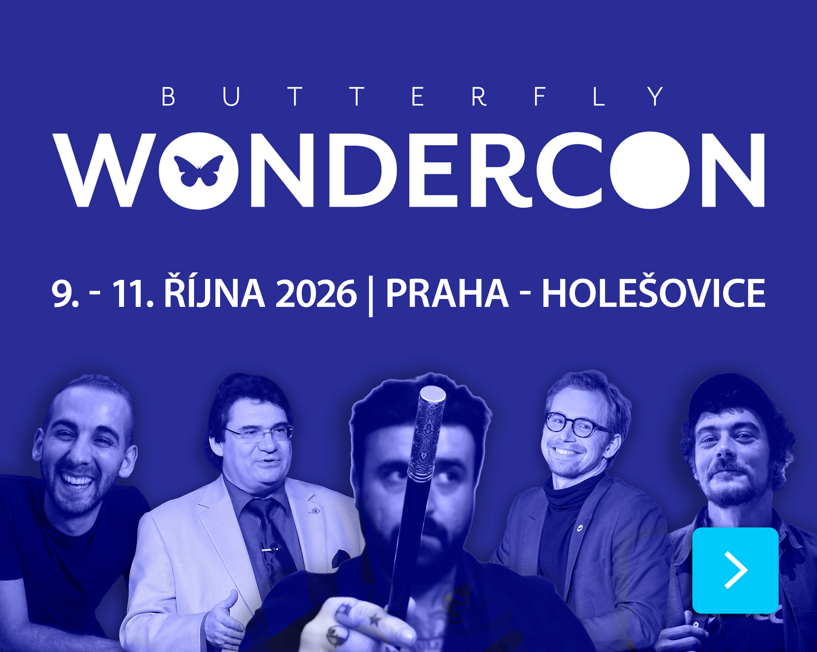 Kouzelnická konference Butterfly Wondercon 2026