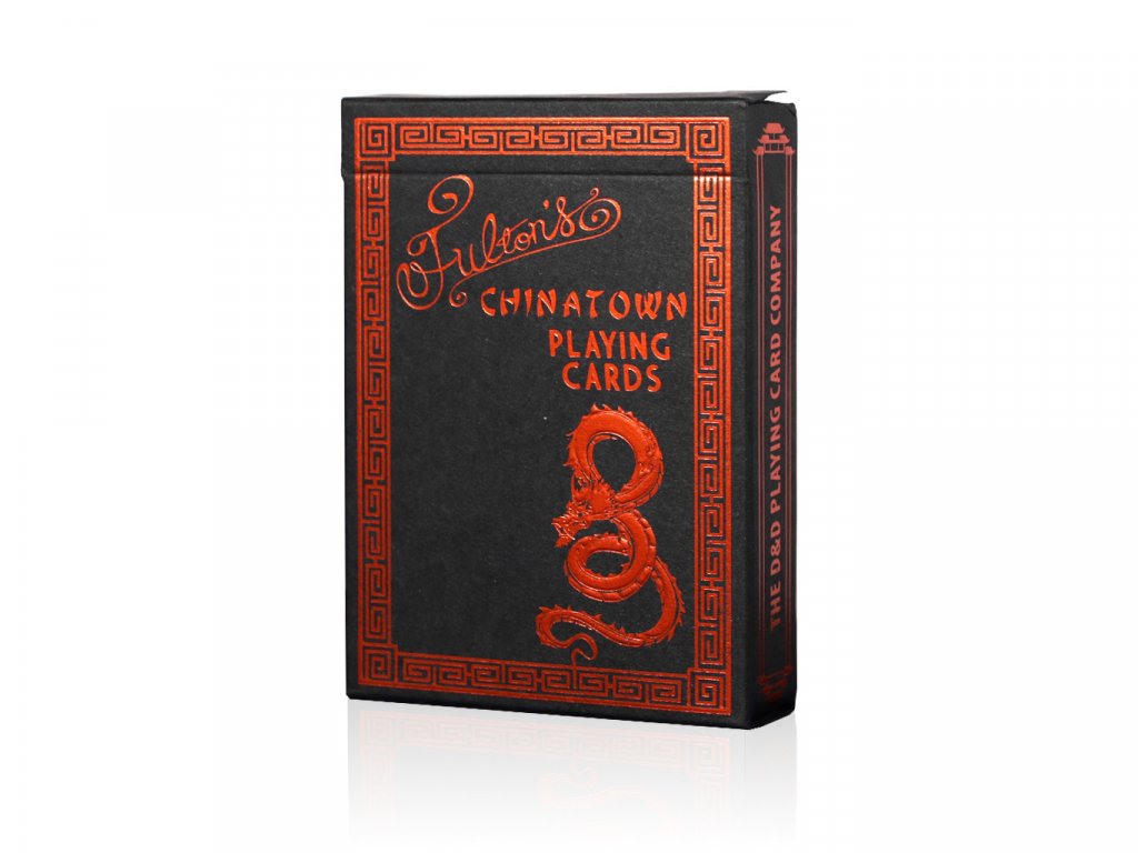 Pokerové karty Fulton's Chinatown 10th Anniversary Playing Cards