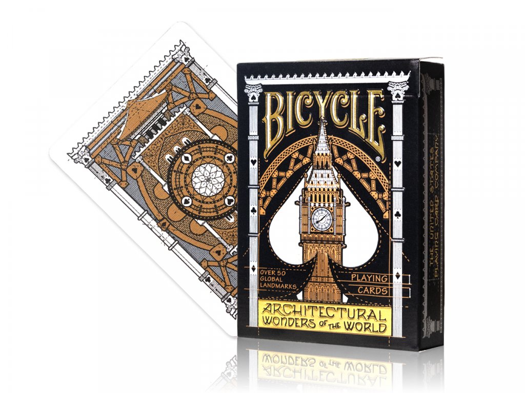 Bicycle Architectural Wonders Playing Cards Butterfly Wonderland