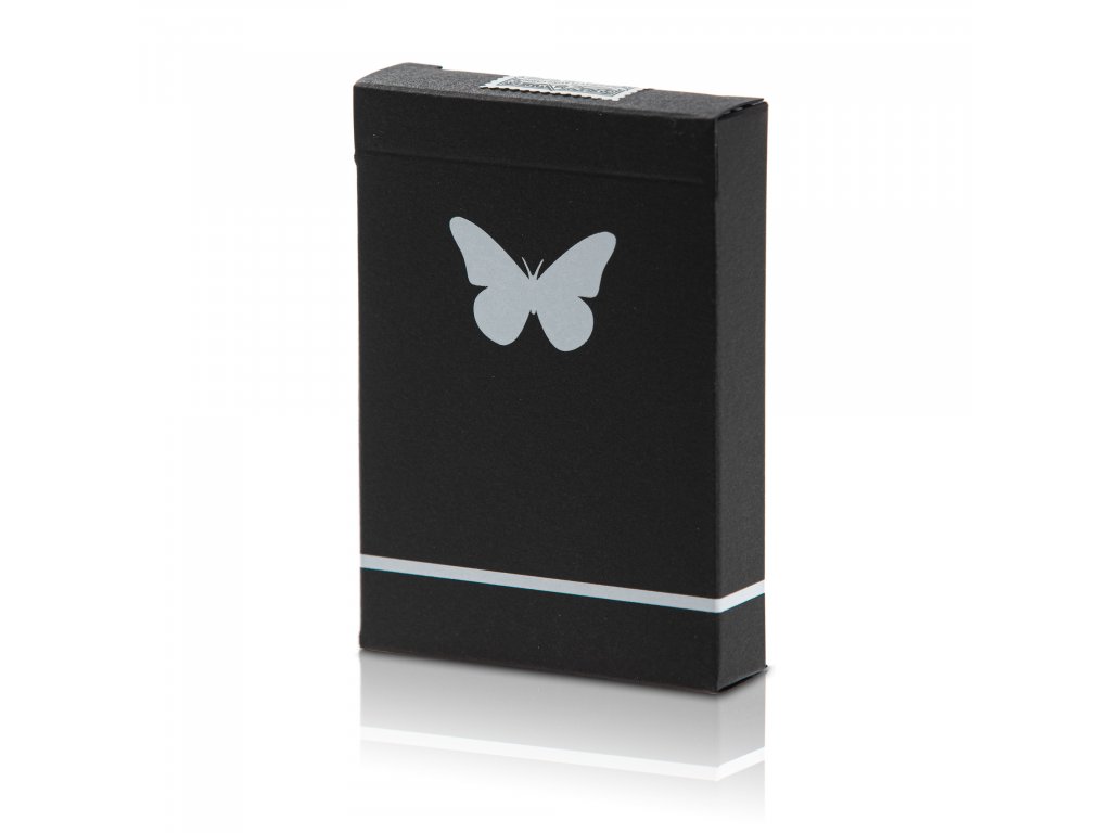 Karty Butterfly Playing Cards černo-bílé, Ondřej Pšenička
