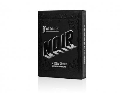Fulton's Noir Playing Cards