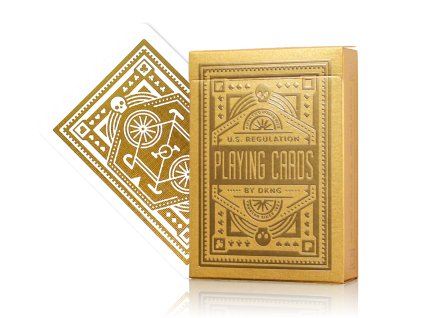 DKNG Gold Wheel Playing Cards, Art of Play