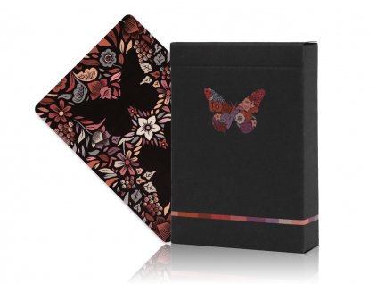 Karty Butterfly Playing Cards Autumn Edition značené