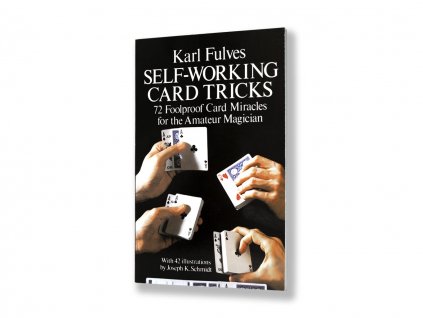 Kniha s jednoduchými karetními triky Self-Working Card Tricks