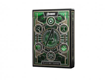 Karty Avengers Green Playing Cards od theory11