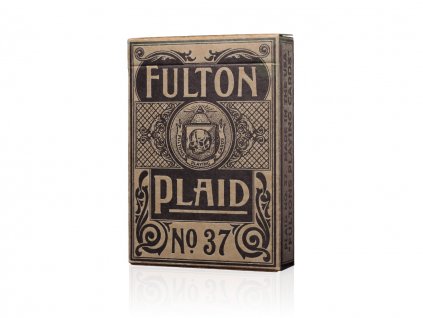 Pokerové karty Fulton Plaid Playing Cards