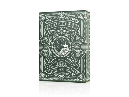 Pokerové karty Drifters Green Playing Cards, Dan & Dave