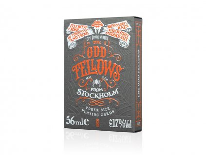 Pokerové karty Odd Fellows Cpt. Spindel Webber Playing Cards