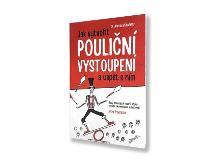 Kniha Jak vytvořit pouliční vystoupení a uspět s ním