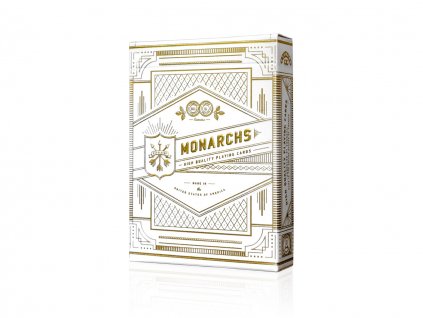 Pokerové karty White Gold Monarchs V2 Playing Cards od theory11