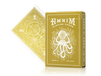 Pokerové karty Hi My Name Is Mark Gold Playing Cards od Dan and Dave