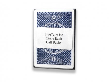 Gaff karty Tally-Ho Circle Back Blue Gaff Pack