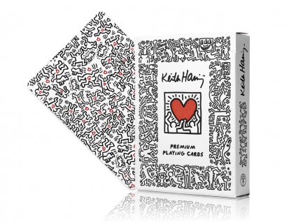 Keith Haring Playing Cards od theory11