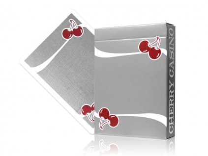 Pokerové karty Cherry Casino McCarran Silver Playing Cards