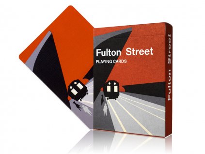 Sběratelské karty Fulton Street 1958 Edition Playing Cards