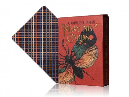 Sběratelské karty Grimmlore Tartan Black Edition Playing Cards