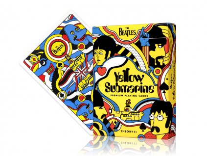 Pokerové karty The Beatles Yellow Submarine Playing Cards by theory11