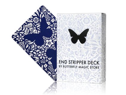 Kouzelnické karty Butterfly Playing Cards Third Edition End Stripper Deck