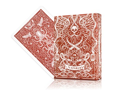 Pokerové karty Seafarers Red Playing Cards