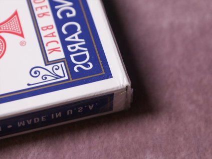 Bicycle Rider Back Gaff Deck by Ellusionist Blue (Ťuknuté)