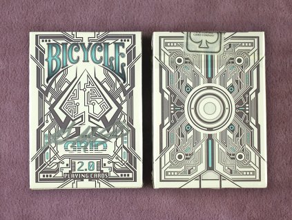 Bicycle The Grid V2 Playing Cards Podepsané