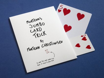 Mortenn's Jumbo Card Trick by Mortenn Christiansen