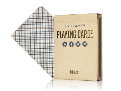 Vintage Plaid California Blue Playing Cards (Second Edition)