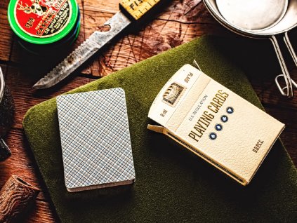 Vintage Plaid California Blue Playing Cards (Second Edition)
