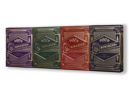 Monarchs Playing Cards Bundle (4 balíčky) by theory11