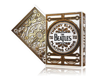 The Beatles Special Edition White Playing Cards by theory11