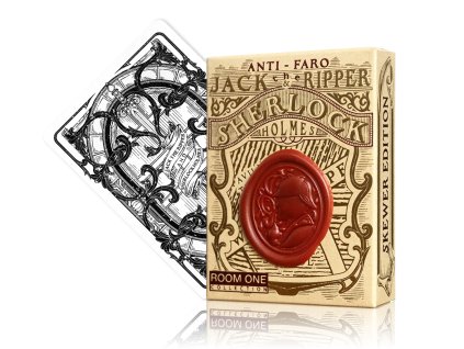 Jack the Ripper & Sherlock Holmes SKEWER Edition Playing Cards