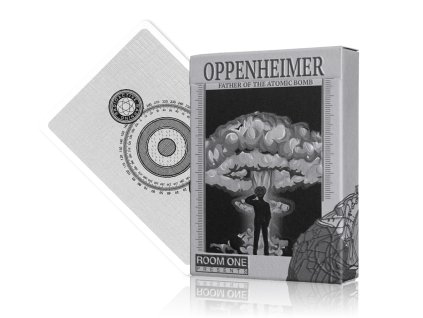 Oppenheimer FISSION GREY Edition Playing Cards