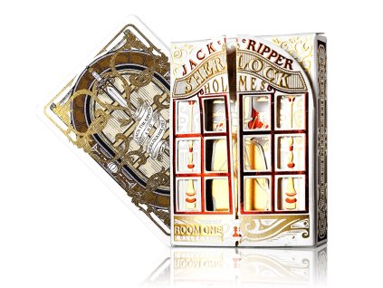 Jack the Ripper & Sherlock Holmes CASTLING Edition Playing Cards