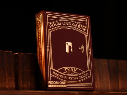 Red Roots Playing Cards Teak Edition