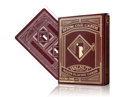 Red Roots Playing Cards Walnut Edition