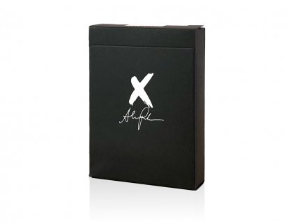 X Deck Black Playing Cards