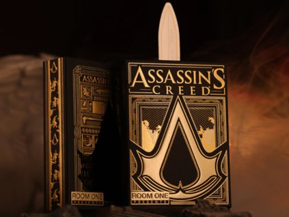 Assassin's Creed Legacy Version 2 Onyx (Hidden Blade) Playing Cards