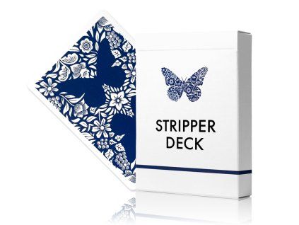 Butterfly Playing Cards Workers Edition V2 Side Stripper Deck